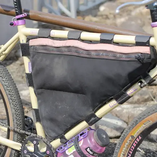 Custom Full Framebag Black Cordura