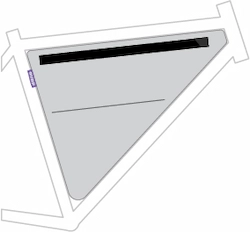 Full Frame Bag Divider Horizontal
